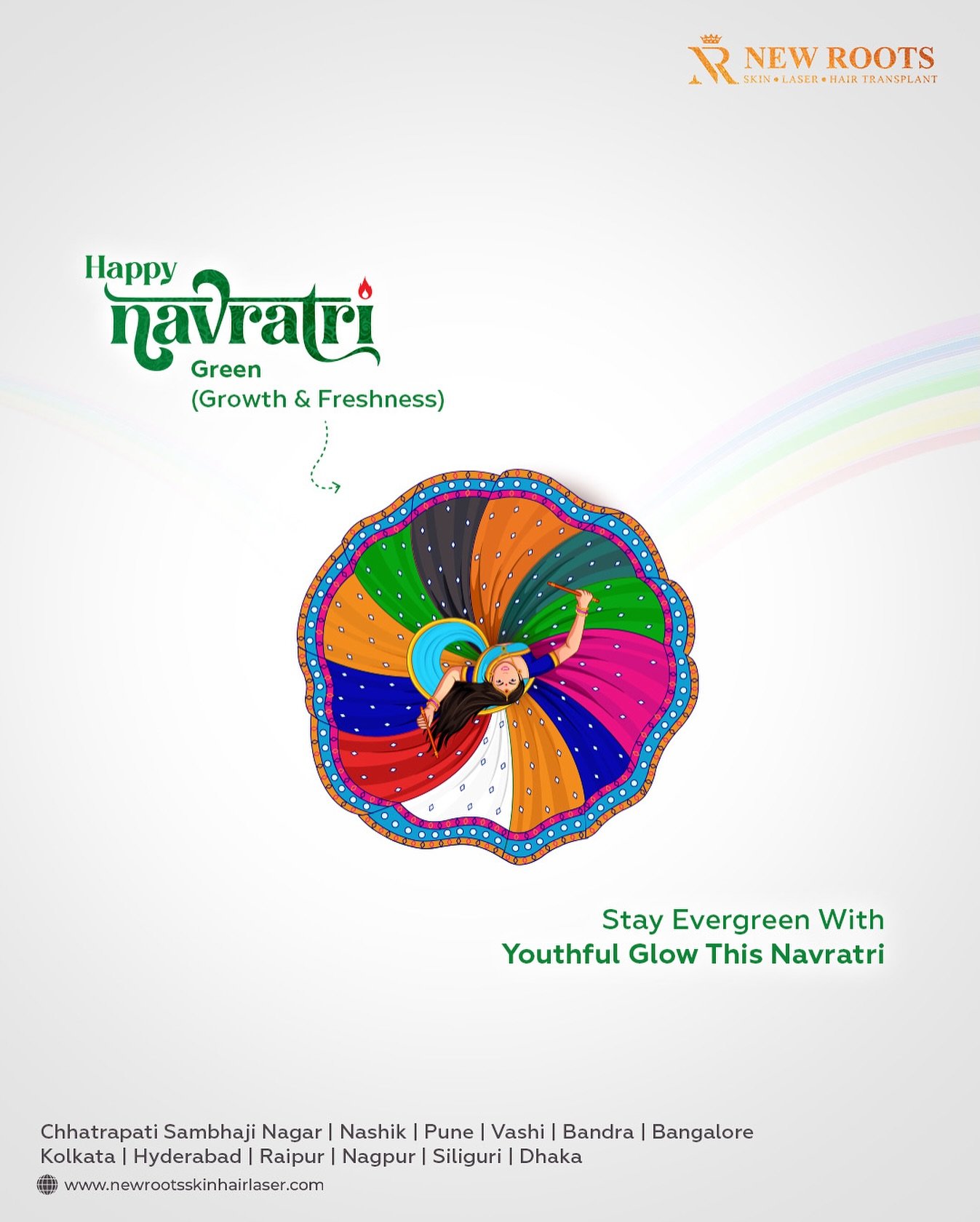 💚 This Navratri Green brings growth, glow & new beginnings! 🌱✨
Happy Navratri to all ✨
.
.
#navratri #day5 #navratrivibes❤️ #navrarispecial #freshmorning