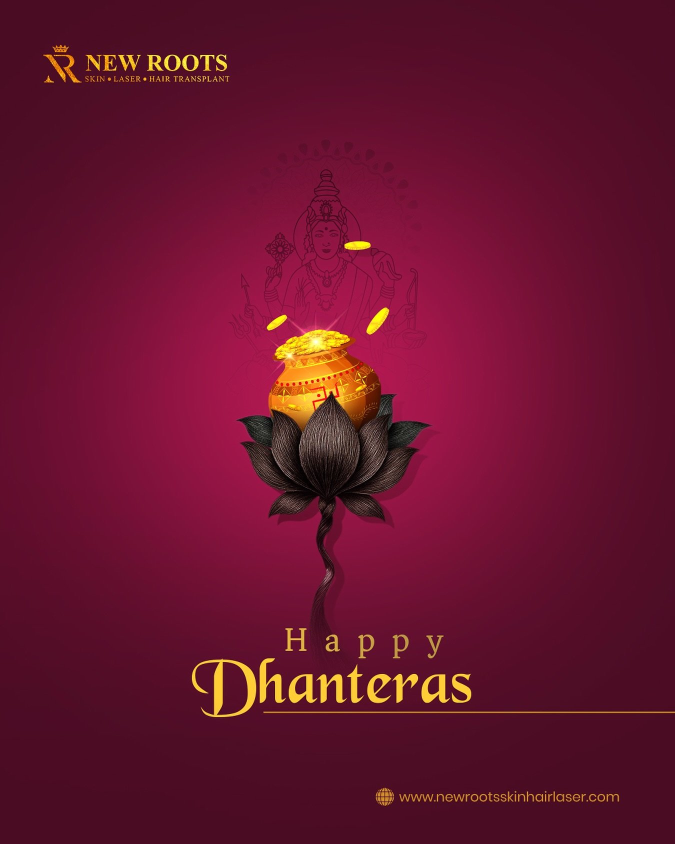ll Happy Dhanteras ll
New Roots Kolkata..
#newroots #newrootshairclinic #newrootskolkata