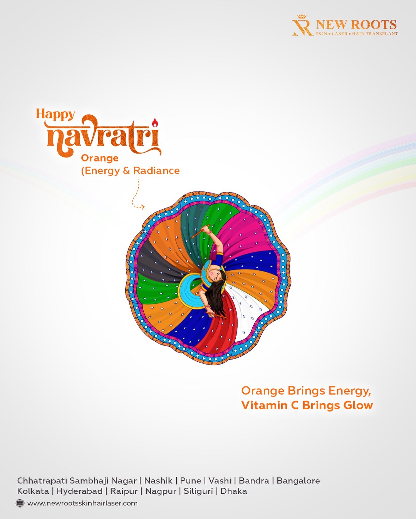 Day 7 - The Power of Orange 🧡
Orange radiates energy, warmth, and positivity.
On this Navratri, let’s embrace the zest of life with the glow of devotion and strength.✨🧡

#navratri #day7 #orange #navratrivibes✨