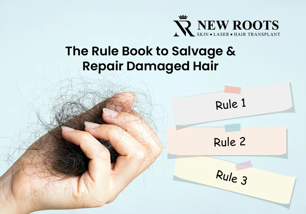 Tips and solutions to Repair Hair Damage - New Roots