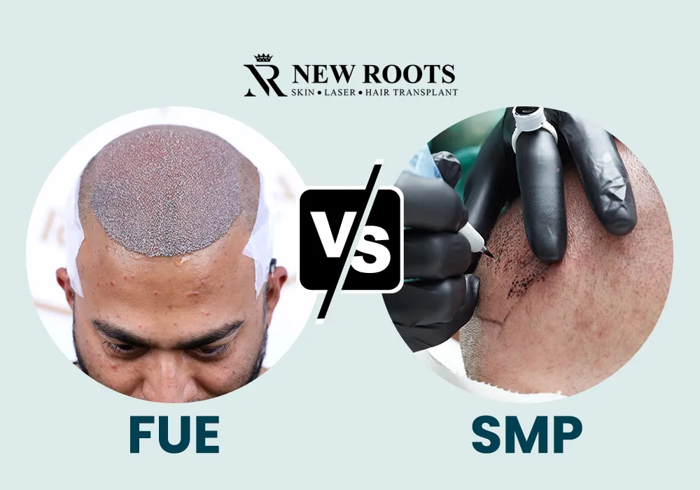 FUE & SMP Hair Restoration Insights - New Roots