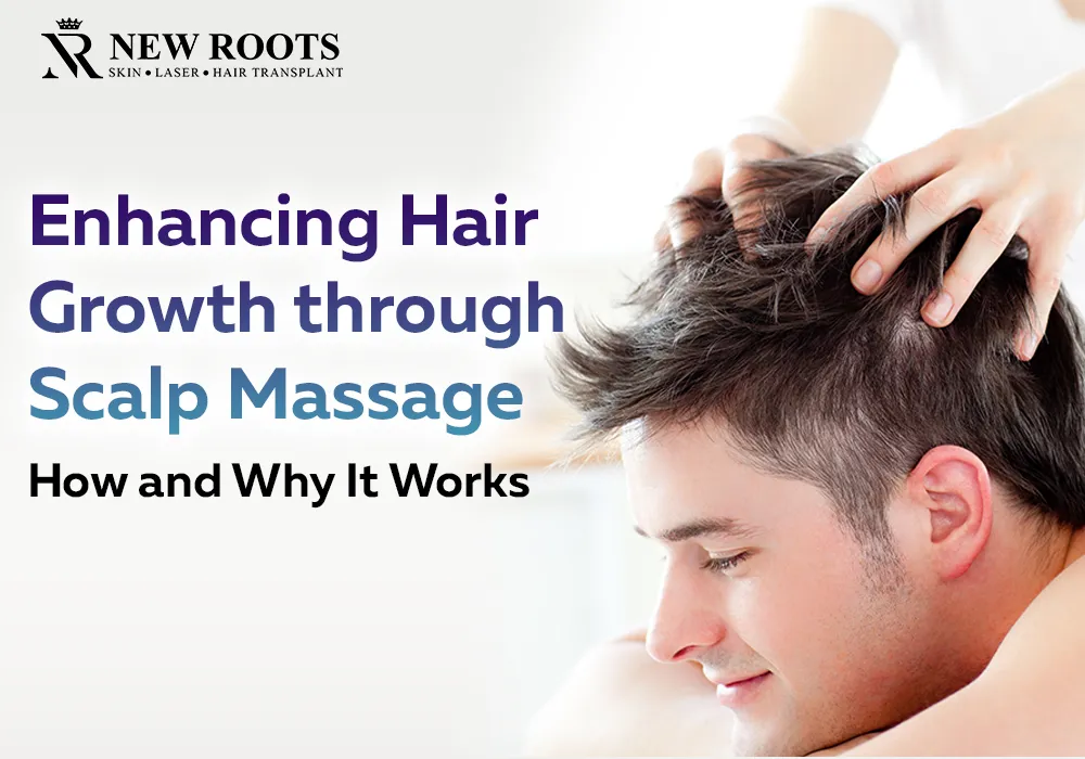 Enhance Hair Growth via Scalp Massage