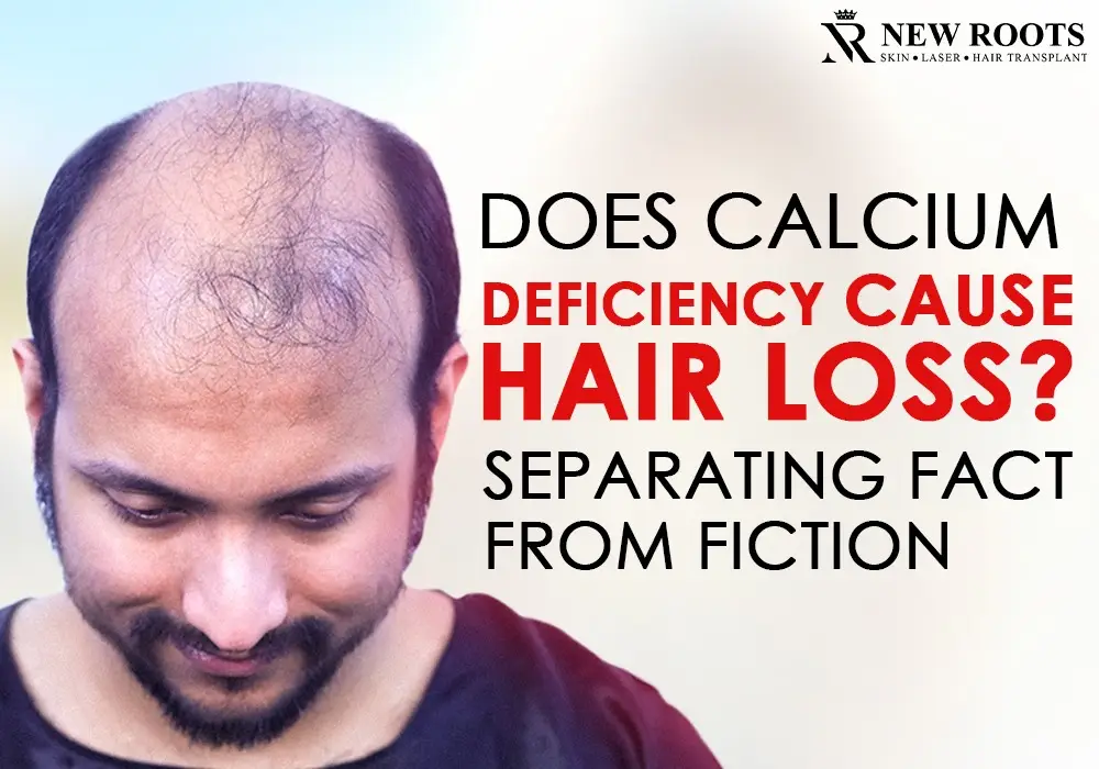 does calcium deficiency cause hair loss