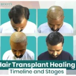 hair transplant healing timeline