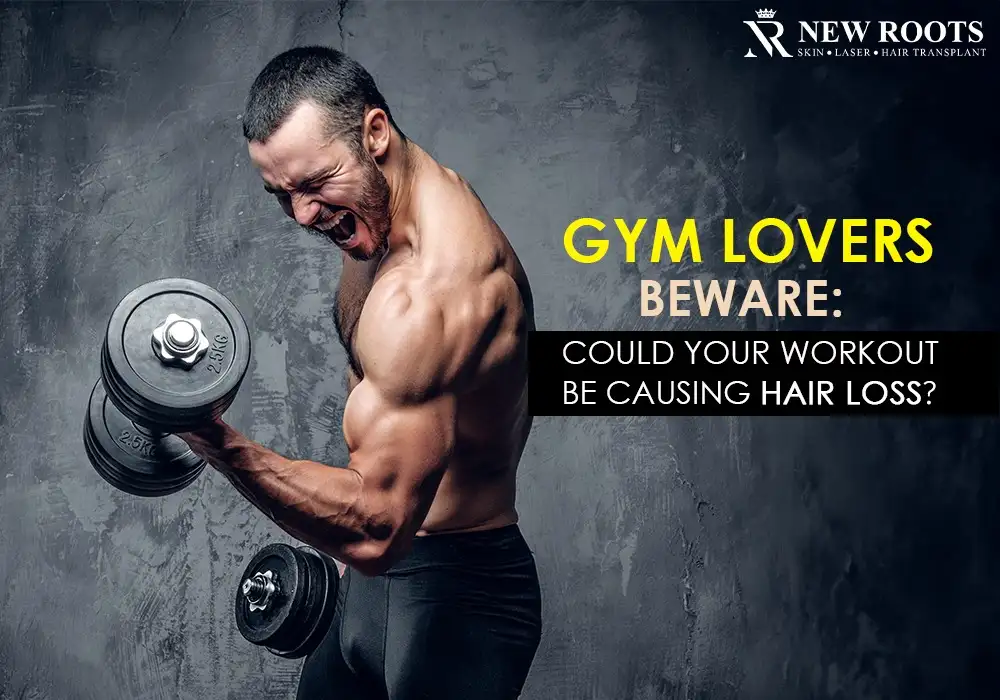 does gym cause hair loss