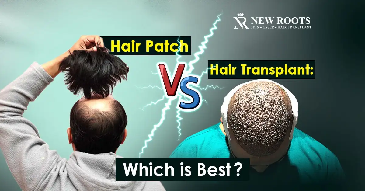 hair patch vs hair transplant