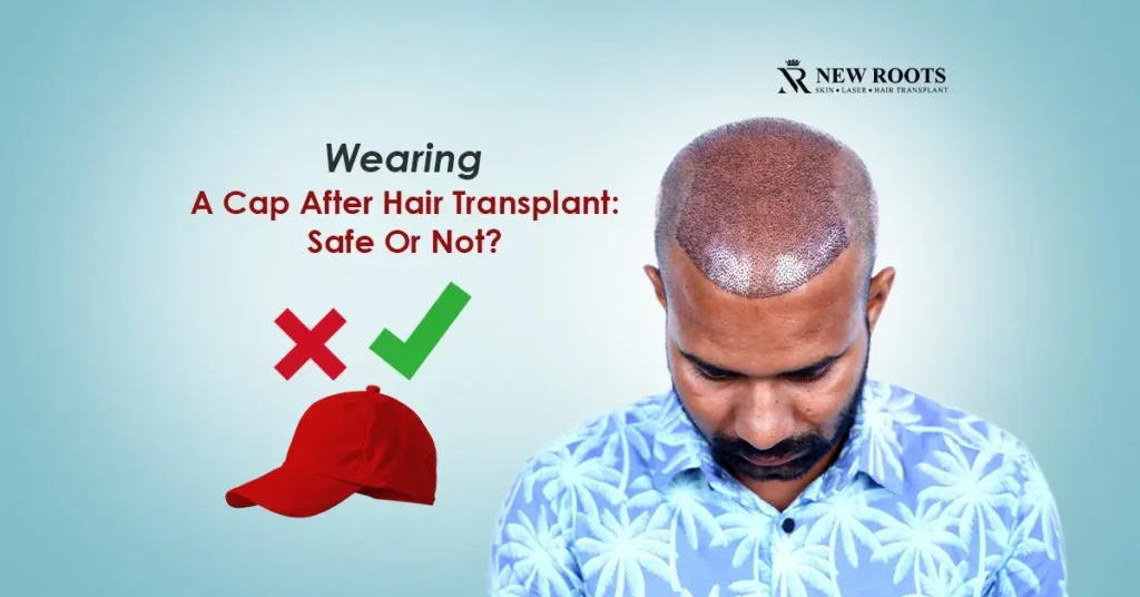 can I wear a cap after a hair transplant