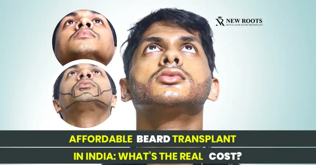 Beard Transplant Cost in India