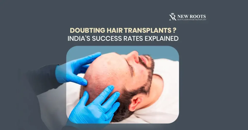 hair transplant success rate in India