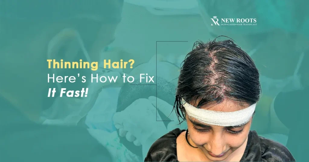 how to cure thinning hair