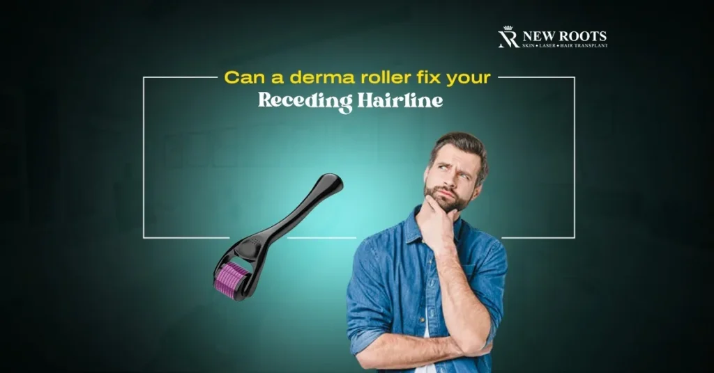 Derma Roller Receding Hairline