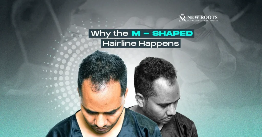 M-shaped hairline