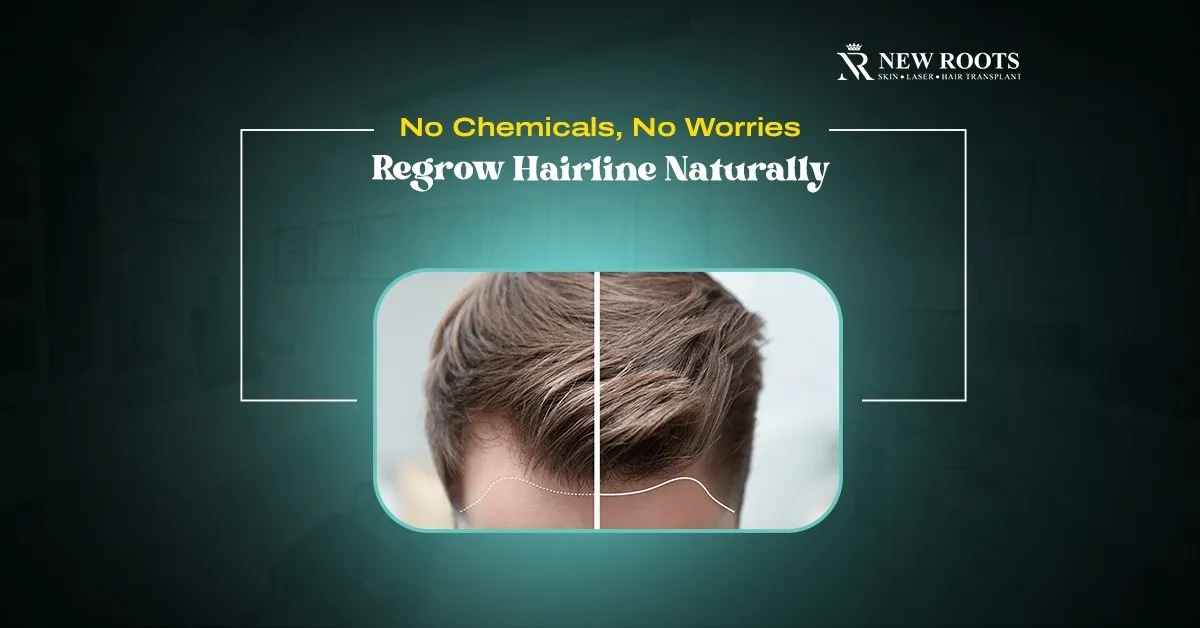 Regrow Receding Hairline Naturally