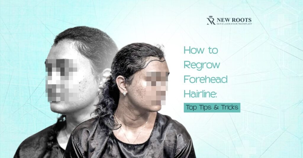 how to regrow forehead hairline