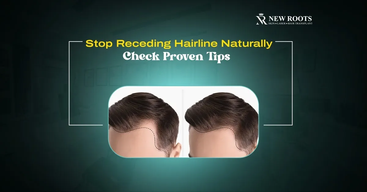 How to Stop Receding Hairline Naturally
