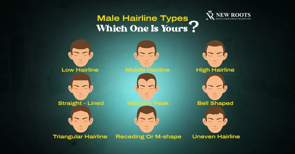 Male Hairline Types