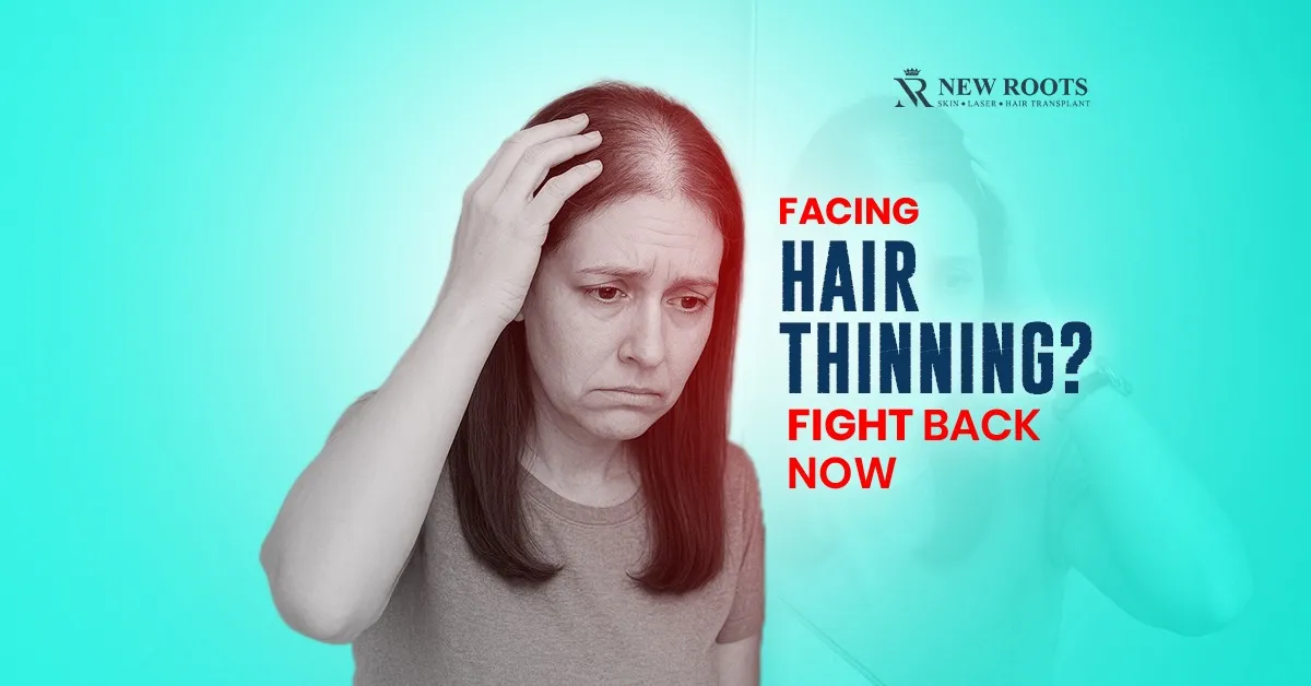 facing hair thinning