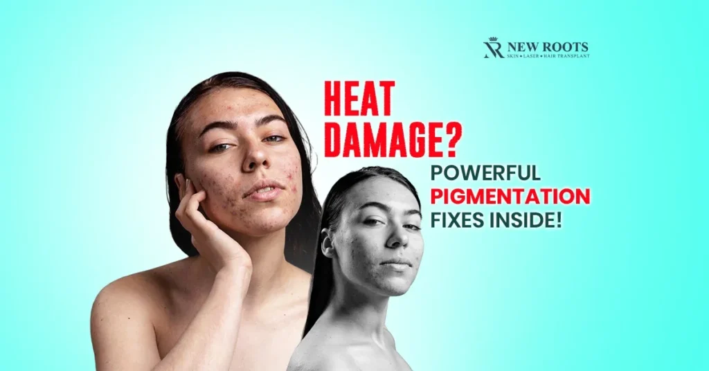 pigmentation treatment, heat skincare