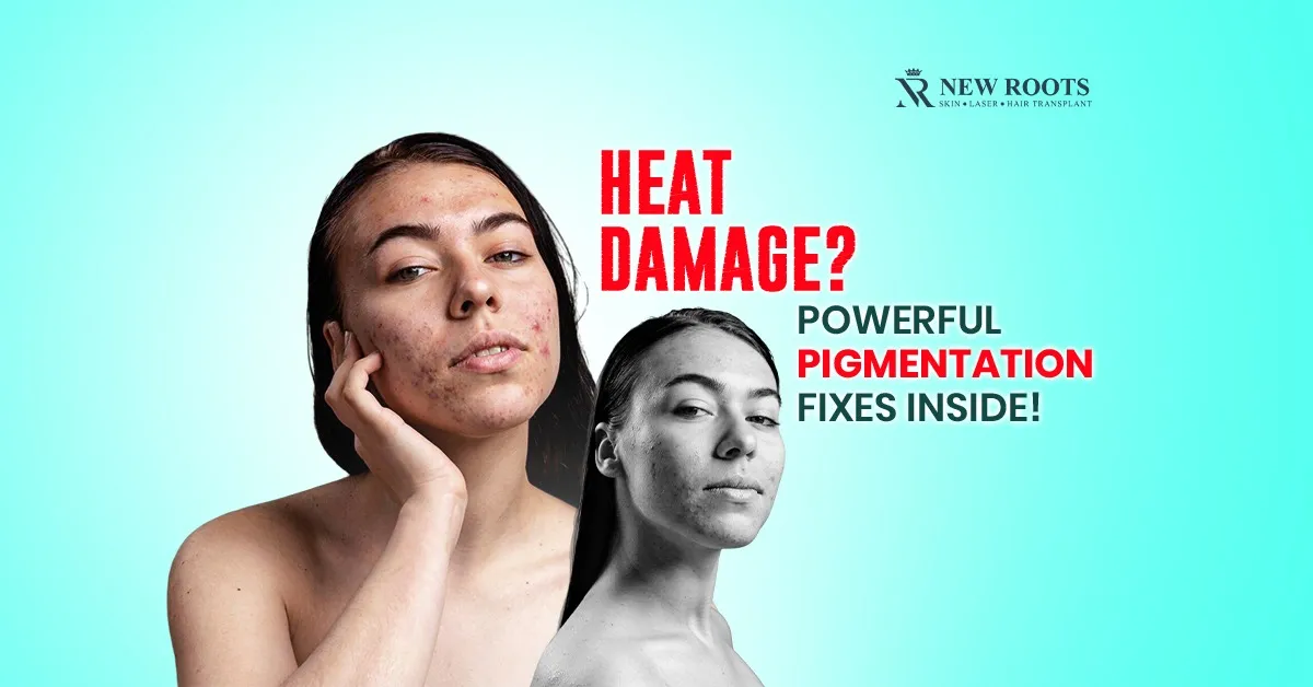 pigmentation treatment, heat skincare