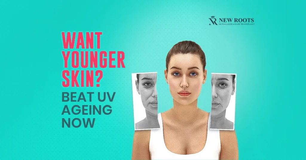 ageing skin, UV damage