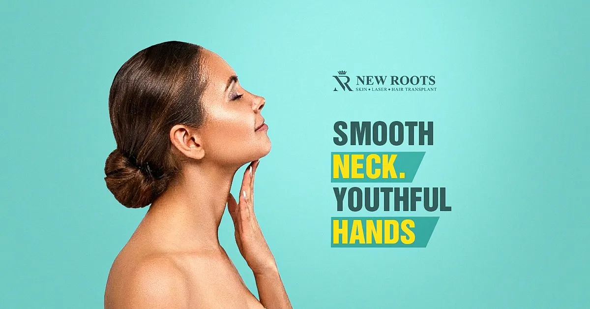 ageing neck, hand darkening