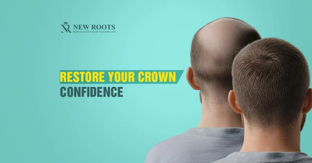 crown thinning hair transplant