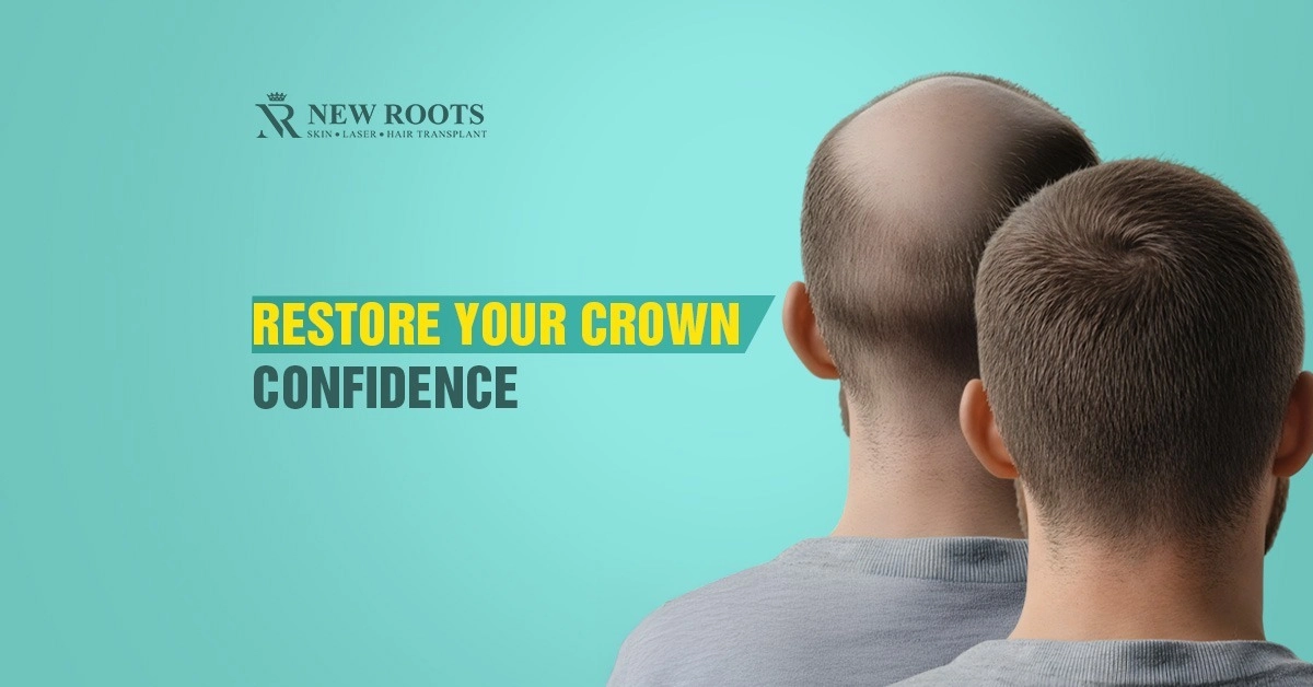 crown thinning hair transplant