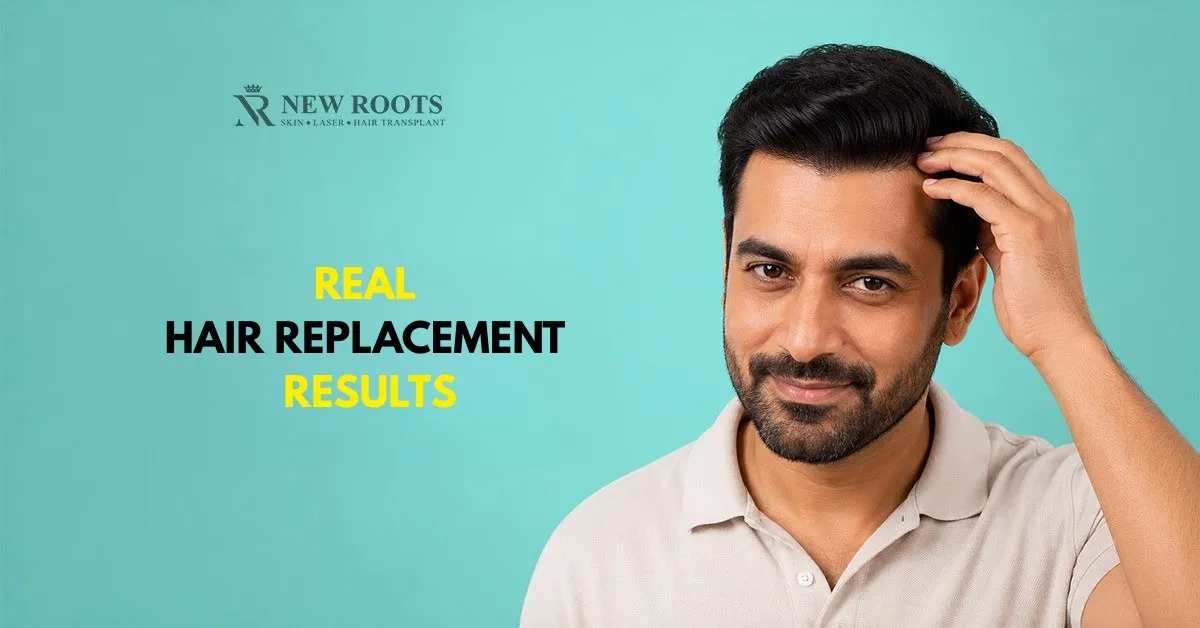 hair replacement before and after