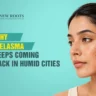 melasma rebound